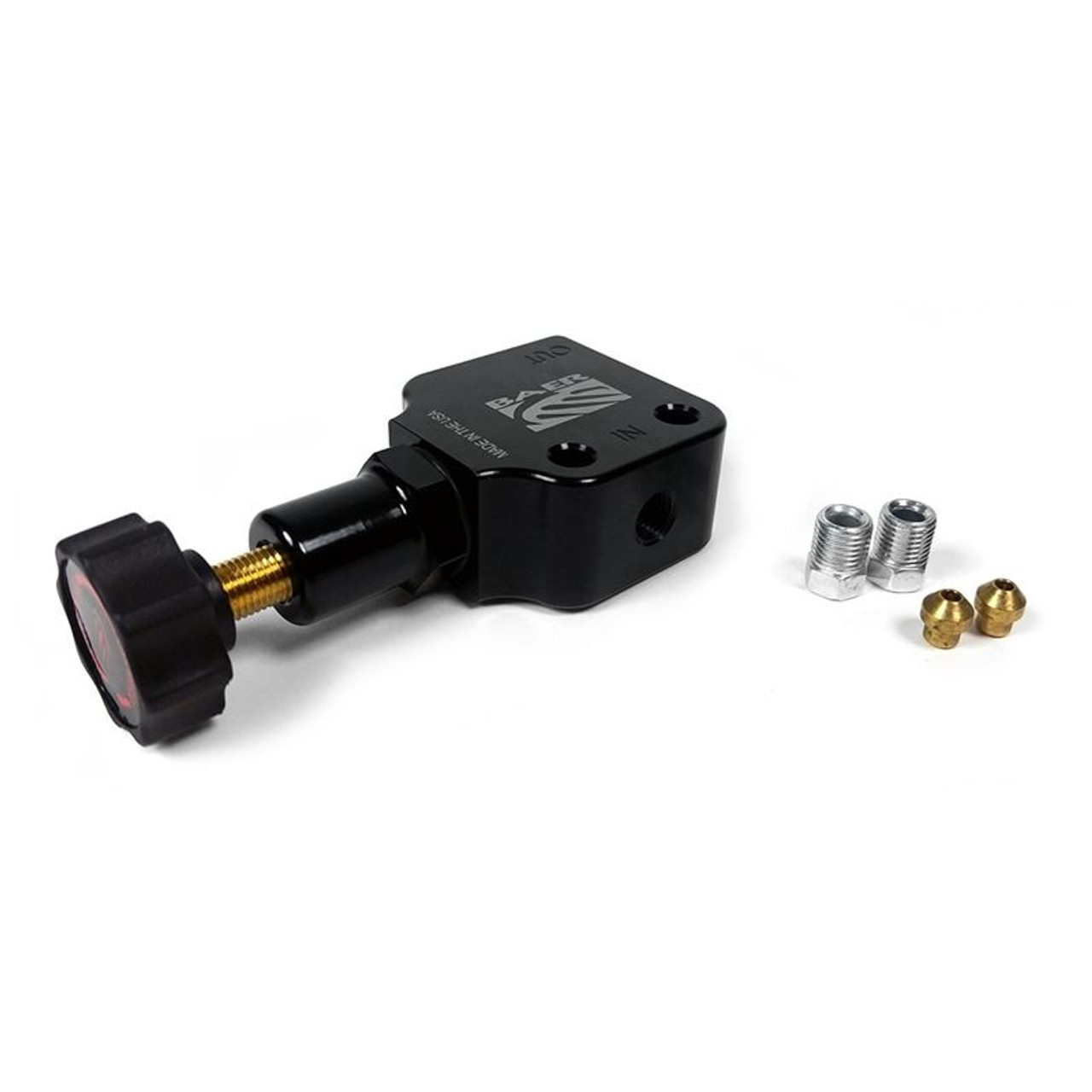 Baer Brakes 2000035 Proportioning Valve, Knob, Aluminum, Black Anodized