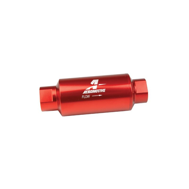 Aeromotive 40 Micron ORB-10 Red Fuel Filter (12335) main image 1