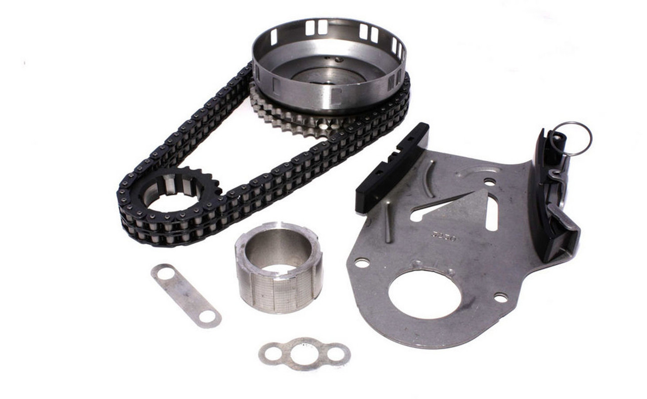 Comp Cams 7114CPG Timing Chain Set, Double Roller, Keyway Adjustable ...