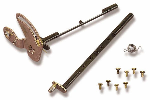 Holley 203 Throttle Shaft Kit, Conversion, 1 to 1 Linkage Ratio, Steel