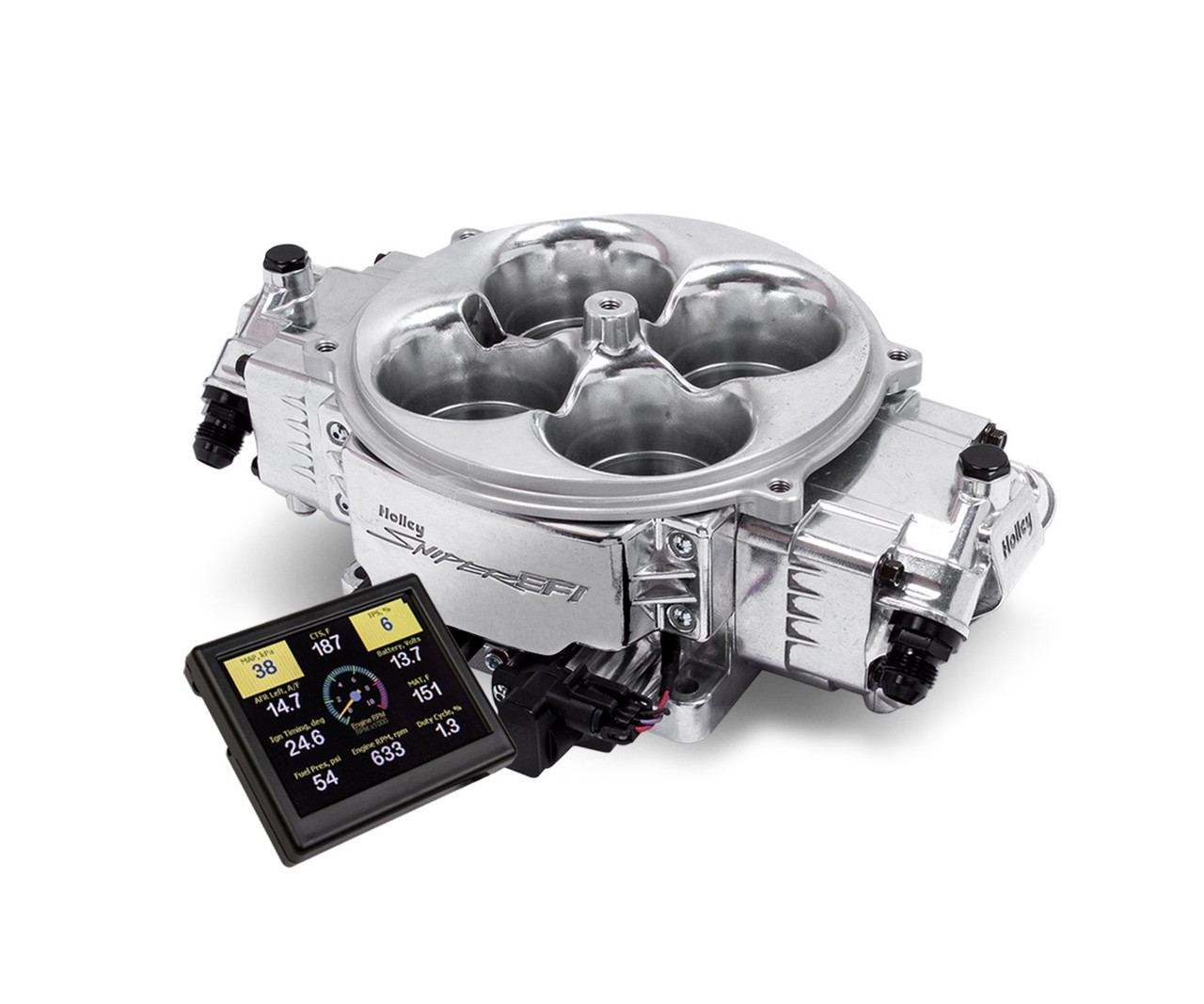 Holley 550-841 Fuel Injection, Sniper EFI, Throttle Body, Dominat