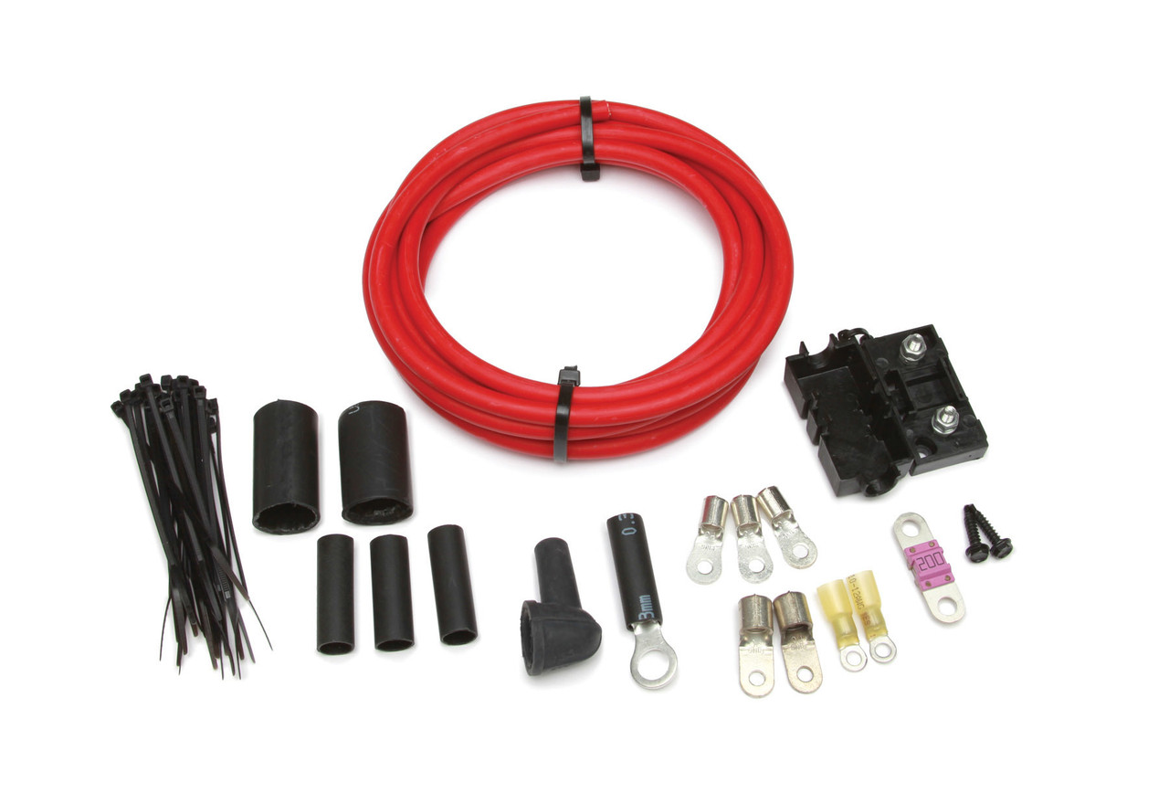 Painless Wiring 30700 Alternator Wire Harness, 10 ft Wire, Fuse /  Terminals, High amp Alternators, Kit