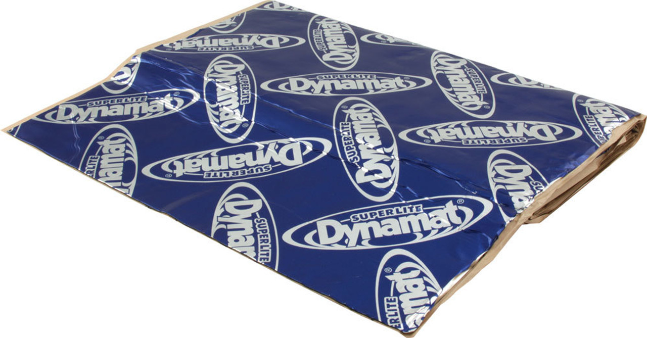 Dynamat 10612 Sound Barrier, Superlite, 18 x 32 in Sheet, 0.060 in Thick,  Self Adhesive Backing