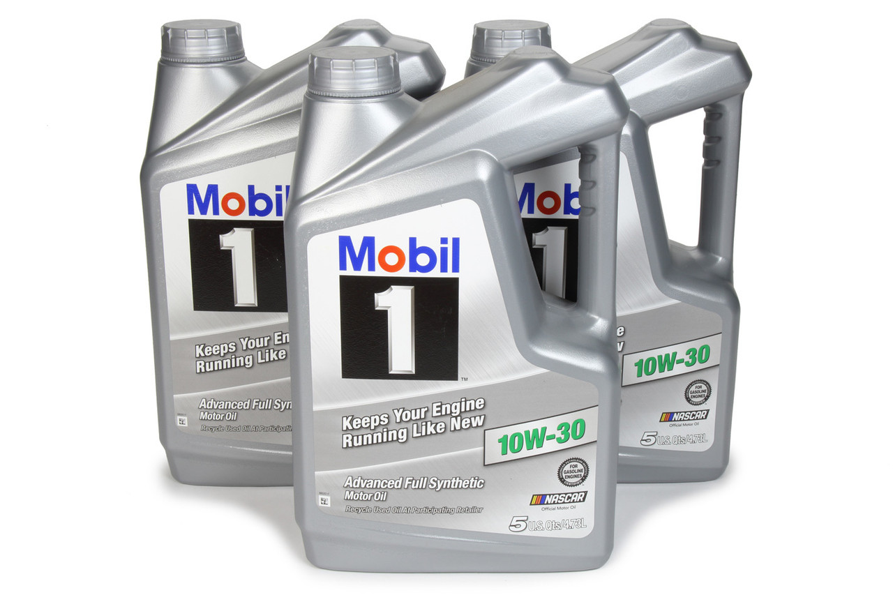 Mobil 1 122326 Advanced Full Synthetic Motor Oil, 10W30, 5 Quart