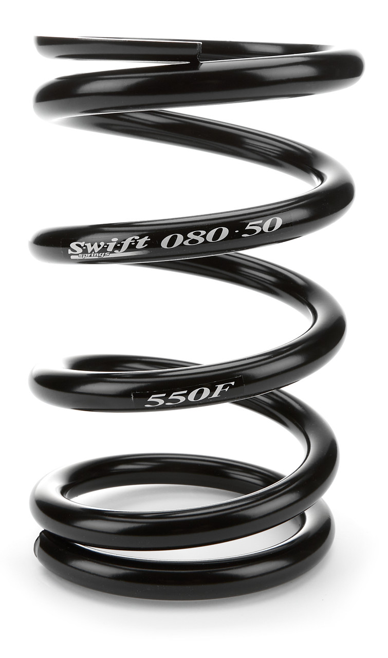 SWIFT 080 スプリング Swift Springs 080-500-550 F Coil Spring, Conventional, 5 in. OD,