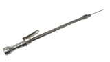 Kevko Oil Pans & Components K128SS-NPT Engine Oil Dipstick, Flexible, Pan Mount, 1/4 in. NPT Thread, 20 in. Long, Aluminum/Stainless, Universal, Each