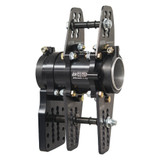 Wehrs Machine WM300TS-L Birdcage, Combo, Driver Side, Rear, 3.000 in. Bearing, Triple Shear, Adjustable, Hardware/Clamp Rings, Aluminum, Black Anodized, Universal, Kit