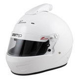 Zamp H784A001M Helmet, RZ-57 Air, Top Air, Full Face, Snell SA2025, Head and Neck Support Ready, White, Medium, Each