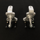 TRZ 326-4  1970-1981 F-Body/1975-1979 X-Body 2 in. Aluminum Drop Titanium Spindles for Spindle Mount Brakes, No Steering Arms, Pair