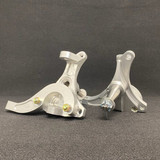 TRZ 328-61-303-QS 1978-1988 G-Body/1982-2004 S10 2 in. Aluminum Drop Spindles, Quick Steer Arms, Pair