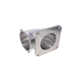 TSP 81142 V Series Intake Elbow, Holley 4150 Flange, 105MM Throttle Body, Billet Aluminum, Natural, Each