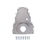 TSP 81066-1 LS Timing Cover w/ Cam Sensor, 1-Piece, Aluminum, Natural