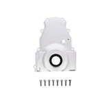 TSP 81066-3 GM LS V Series Timing Cover w/ Cam Sensor Provision, 1-Piece, Billet Aluminum, Natural, Each