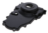 TSP 81066-3BK GM LS Timing Cover w/ Cam Sensor Provision, 1-Piece, Billet Aluminum, Black, Each-1