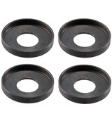Melling 478014 Valve Spring Locator, Outside, 0.220 in. Thick, 1.362 in. OD, 0.572 in. ID, Steel, Black Oxide, Set of 4