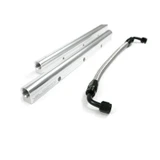 TSP 81008CA Velocity LS1/LS2/LS6 Billet Aluminum with Mid Pipe Fuel Rail Kit, Clear Anodized
