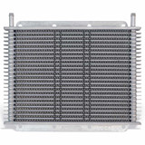 Flex-A-Lite 113807 Fluid Cooler, 7.875 x 11 x 0.75 in, Plate and Fin Type, 23 Row, 3/8 in. Hose Barb Inlet / Outlet, Fittings / Hardware / Hose, Aluminum, Natural, Transmission Fluid, Kit