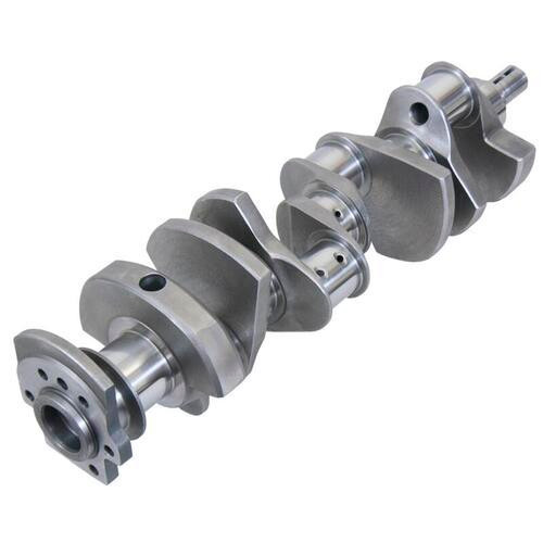 Eagle 103503480CMLW Crankshaft, Lightened, 3.480 in. Stroke, Internal Balance, Iron, 2-Piece Seal, Small Block Chevy, Each