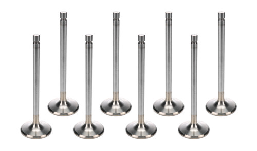 Ferrea F1150P-8 Exhaust Valve, Competition Plus, 1.625 in. Head, 5/16 in. Valve Stem, 5.010 in. Long, Stainless, Small Block Chevy, Set of 8