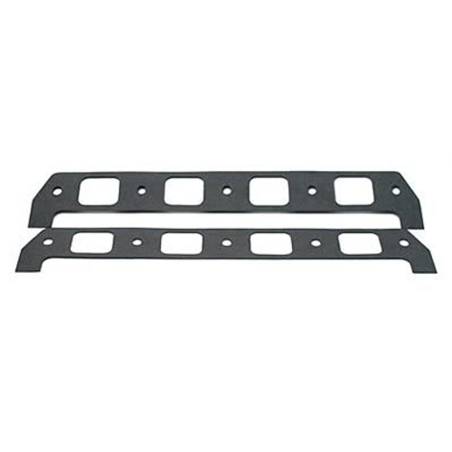 SCE Gaskets 183102 Big Block Chevy Intake Manifold Gaskets, 2.000 x 2.200 in. Rectangle Port, 0.062 in. Thick, Laminate, Arias Hemi, Pair