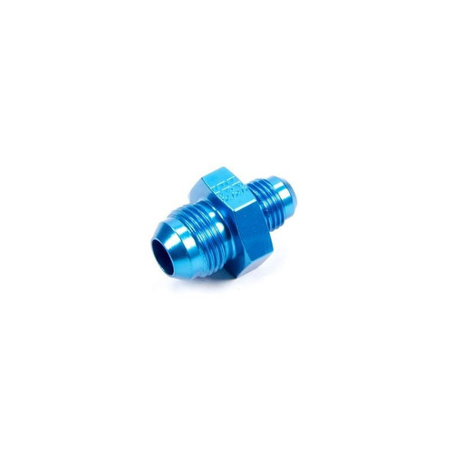 Fragola 491912 Flare Union, -06 AN Male to -08 AN Male, 90 Degree, Aluminum, Blue Anodized, Each