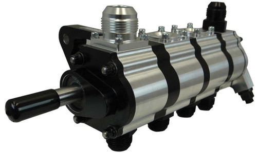 Moroso 22364 Oil Pump, Tri-Lobe, External, Dry Sump, 4 Stage, 12 AN Inlet, Driver Side, Each