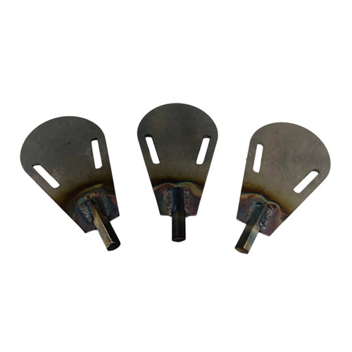 Drag Race Solutions 4000-006S Wrench, Quick Release Fastener, 3/16 in. Allen/Slot Head, Steel Shank, Stainless, Natural, Set of 3