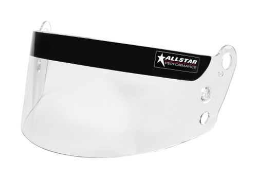 Allstar Performance ALL940601 Helmet Shield Anti-Fog Polycarbonate Clear