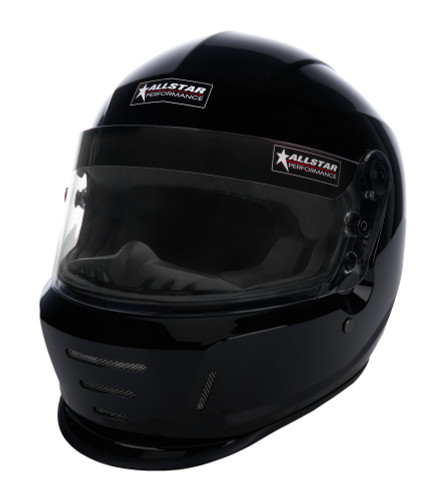 Allstar ALL942011 Helmet, Series 40, Snell SA2025, Head and Neck Support Ready, Black, Small, Each