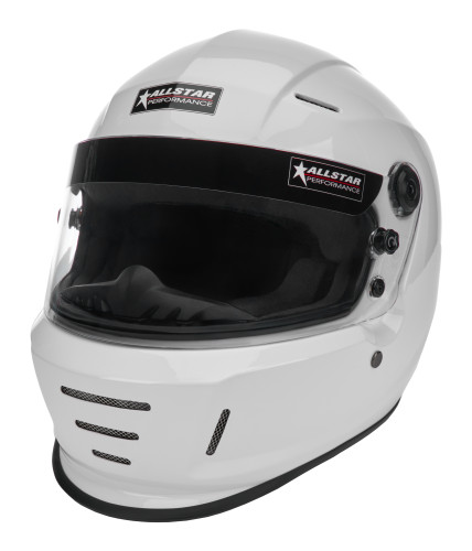 Allstar ALL942030 Helmet, Series 40, Snell SA2025, Head and Neck Support Ready, White, X-Small, Each