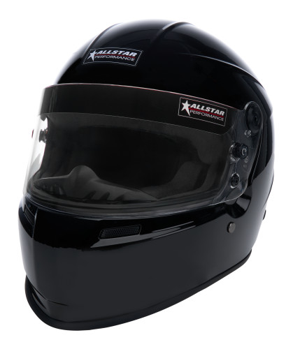 Allstar ALL943014 Helmet, Series 60, Snell SA2025, Head and Neck Support Ready, Black, Large, Each