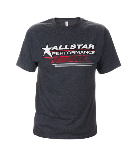 Allstar Performance ALL99908M T-Shirt, Allstar Logo, Charcoal, Medium, Each