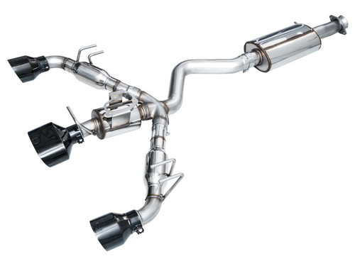 AWE Tuning 3015-53472 Exhaust System, Touring Edition, Cat-Back, 2-1/2 in. Diameter, Triple Rear Exit, Stainless, Toyota GR Corolla 2023-25, Kit