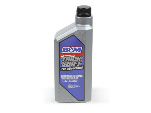 B And M Automotive 80262 Trick Shift Synthetic Transmission Fluid, 1 Quart, Each