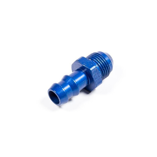 Fragola 484108 Adapter, -8 AN Male, 1/2 in. Hose Straight, Aluminum, Blue, Each