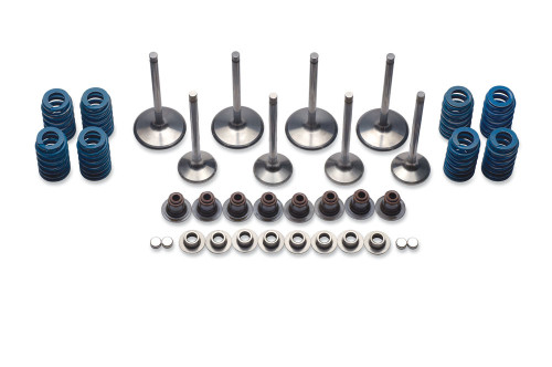 Chevrolet Performance 19420456 Valve Spring Kit, Single Spring, 1.220 in. Coil Bind, 1.320 in. OD, Retainers/Rocker Arm Wear Pads/Seals/Seats/Valves, GM LS-Series, Kit