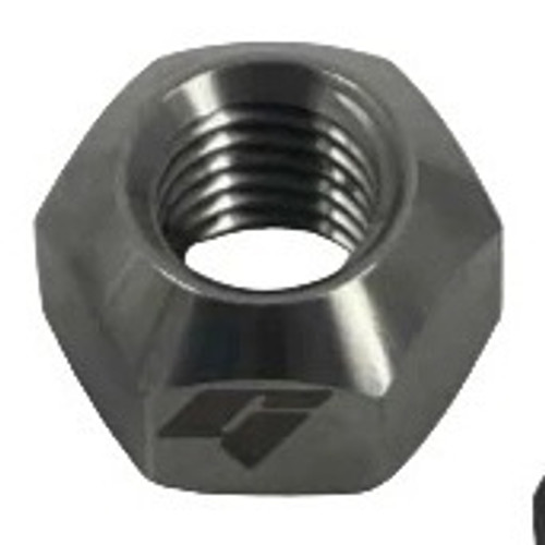 Gorsuch Performance Solutions HG-13051 Lug Nut, 5/8-11 in. Right Hand Thread, 1 in. Hex Head, Single 45 Degree Seat, Open End, Titanium, Natural, Each