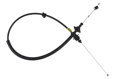 ICT Billet 551859 Throttle Cable, 26 in. Long, Stainless Cable, Plastic Coated, Black, GM LS-Series, Each