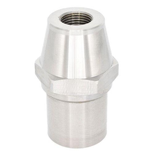Meziere RE1036FL Tube End, Weld-On, Threaded, 3/4-16 in. Left Hand Female Thread, 1-3/4 in. Tube, 0.120 in. Tube Wall, Chromoly, Natural, Each