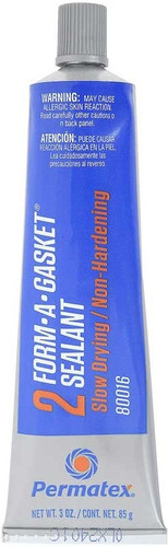 Permatex 80016 Sealant, Form-A-Gasket, 3 oz Tube, Each