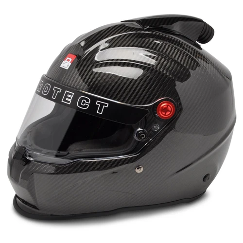 Pyrotect HC712425 Helmet, Pro Sport Carbon Top Air, Full Face, Top Air, Snell SA2025, Head and Neck Support Ready, Carbon Fiber, Large, Each