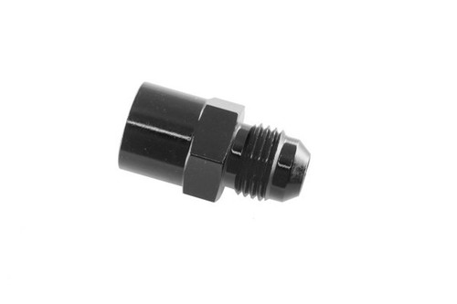Redhorse Performance 8164-06-16-2 Fitting, Adapter, 8164 Series, Straight, 6 AN Male to 16 mm x 1.5 Female, Aluminum, Black Anodized, Each