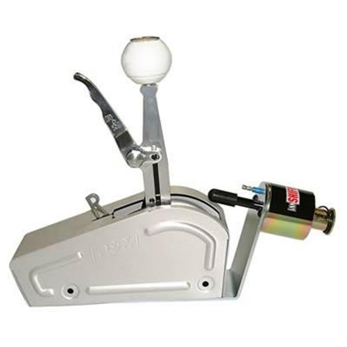 Shifnoid SN7600 Shifter Ram Kit, Brackets/Electric Solenoid/Hardware, Steel, Front Cable, B&M Pro/Hurst Quarter/TCI Outlaw/TCI Thunderstick, Kit