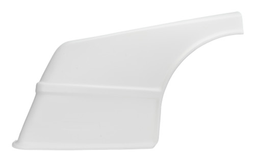 True Performance & Fabrication DTR1123 Fender, Driver Side, Plastic, White, Street Stock, Each