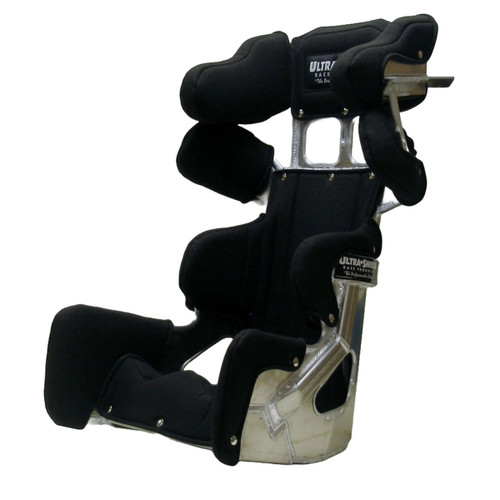 Ultra Shield 600MJ350K Seat, Micro 600, 13-1/2 in. Wide, 10 Degree Layback, Black Cover Included, Aluminum, Natural, Kit
