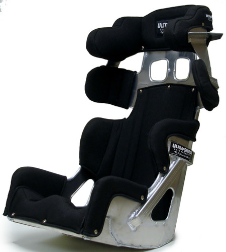 Ultra Shield FC2440K Seat, FC2 Late Model, 14 in. Wide, 20 Degree Layback, Black Cover Included, Aluminum, Natural, Kit