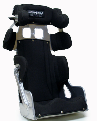Ultra Shield FC2620K Seat, FC2, 16 in. Wide, 20 Degree Layback, Black Cover Included, Aluminum, Natural, Kit