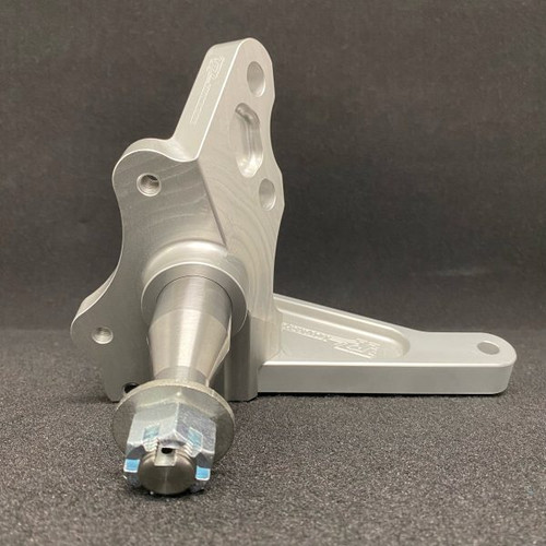 TRZ 328-MUS1-1 1979-1993 Mustang Aluminum Spindles for Stock Style V8 Brakes, With Steering Arms, Pair TRZ 328-MUS1-1 1979-1993 Mustang Aluminum Spindles for Stock Style V8 Brakes, With Steering Arms, Pair