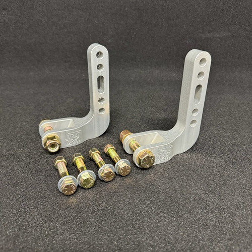 TRZ Motorsports 20926-4S Billet Coil-Over Shock Mount With Spacer, Double Shear, Aluminum, Pair