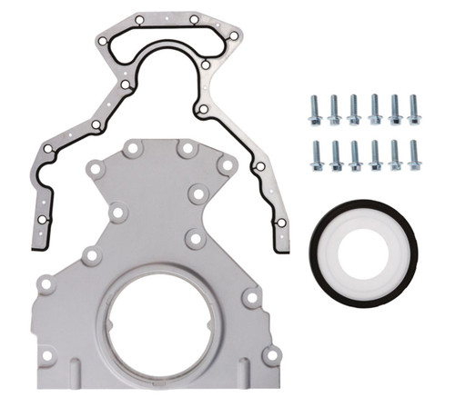 TSP 81069 GM LS Rear Main Seal Housing, Aluminum, Natural, Kit